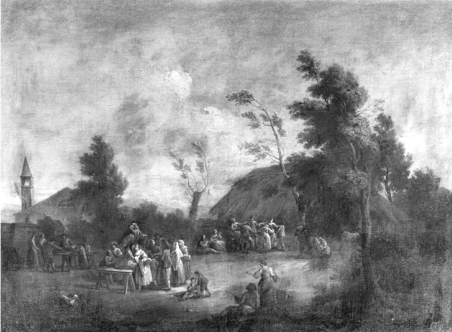Festa campestre - Gallerie dell'Accademia, Venezia, attribuito